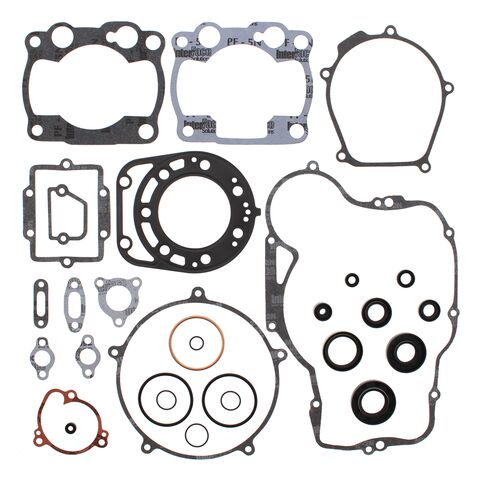 Vertex Complete Gasket Set With Oil Seals Kawasaki KX250 1988-1989