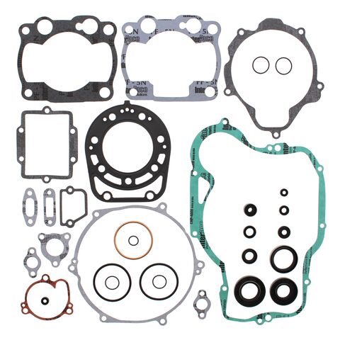 Vertex Complete Gasket Set With Oil Seals Kawasaki KX250 1992