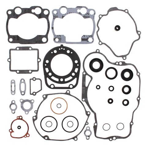 Vertex Complete Gasket Set With Oil Seals Kawasaki KDX 250 1991-1994