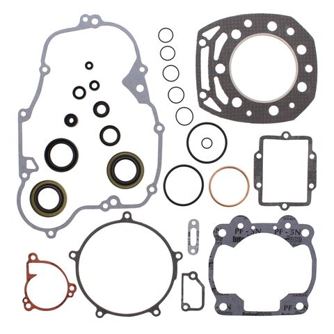 Vertex Complete Gasket Set With Oil Seals Kawasaki KX500 1988
