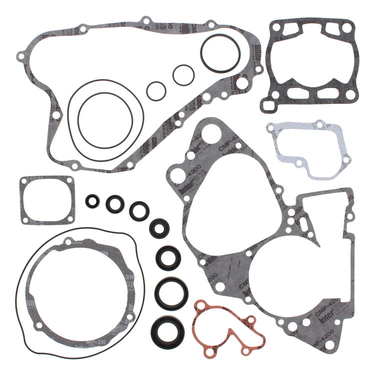 Vertex Complete Gasket Set With Oil Seals Suzuki RM125 1991