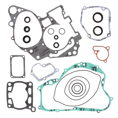 Vertex Complete Gasket Set With Oil Seals Suzuki RM125 2001-2003
