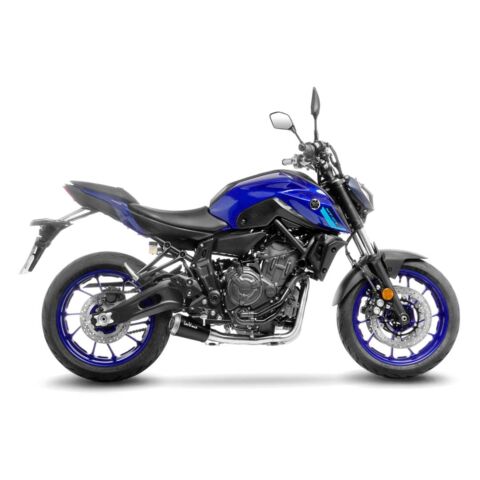 LeoVince LV-10 Slip-On Exhaust Yamaha MT-07 / R7 / XSR700 2021-2025
