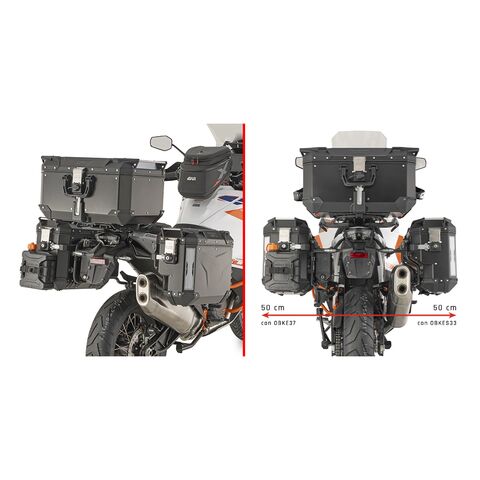 Givi PLOS7713CAM Side Case Racks KTM 1290 Super Adventure R / S 2021-2024