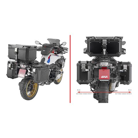 Givi PLOS5108CAM Side Case Racks BMW R1200GS / R1250GS / Adventure 2013-2024
