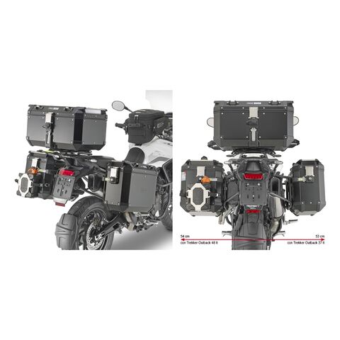 Givi PLO6425CAM Side Case Racks Triumph Tiger 900 2020-2025