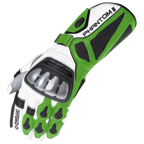 Held Phantom II Gloves White/Green / 8.5 [Blemished - Very Good]
