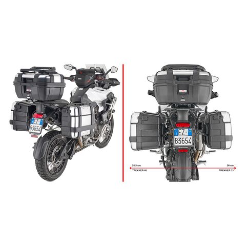 Givi PLO6423MK Side Case Racks Triumph Tiger 1200 GT Explorer / Rally Explorer 2022-2025
