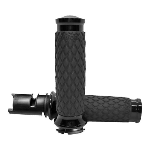 Avon Diamond Contour Smooth Grips For Harley Touring / Softail 2023-2026