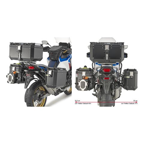 Givi PLO1178CAM Side Case Racks Honda Africa Twin / Adventure Sports 2020-2025