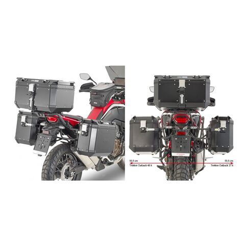Givi PLO1179CAM Side Case Racks Honda Africa Twin 2020-2023 [Open Box]