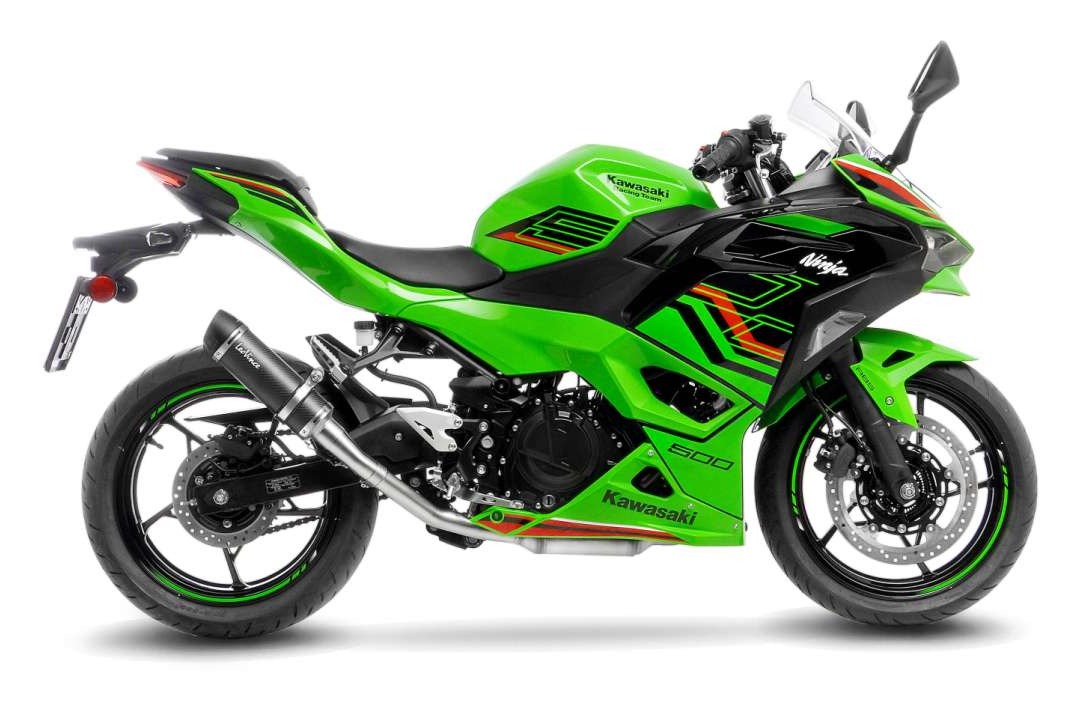 LeoVince GP Corsa EVO Slip-On Exhaust Kawasaki Ninja 400 / Ninja