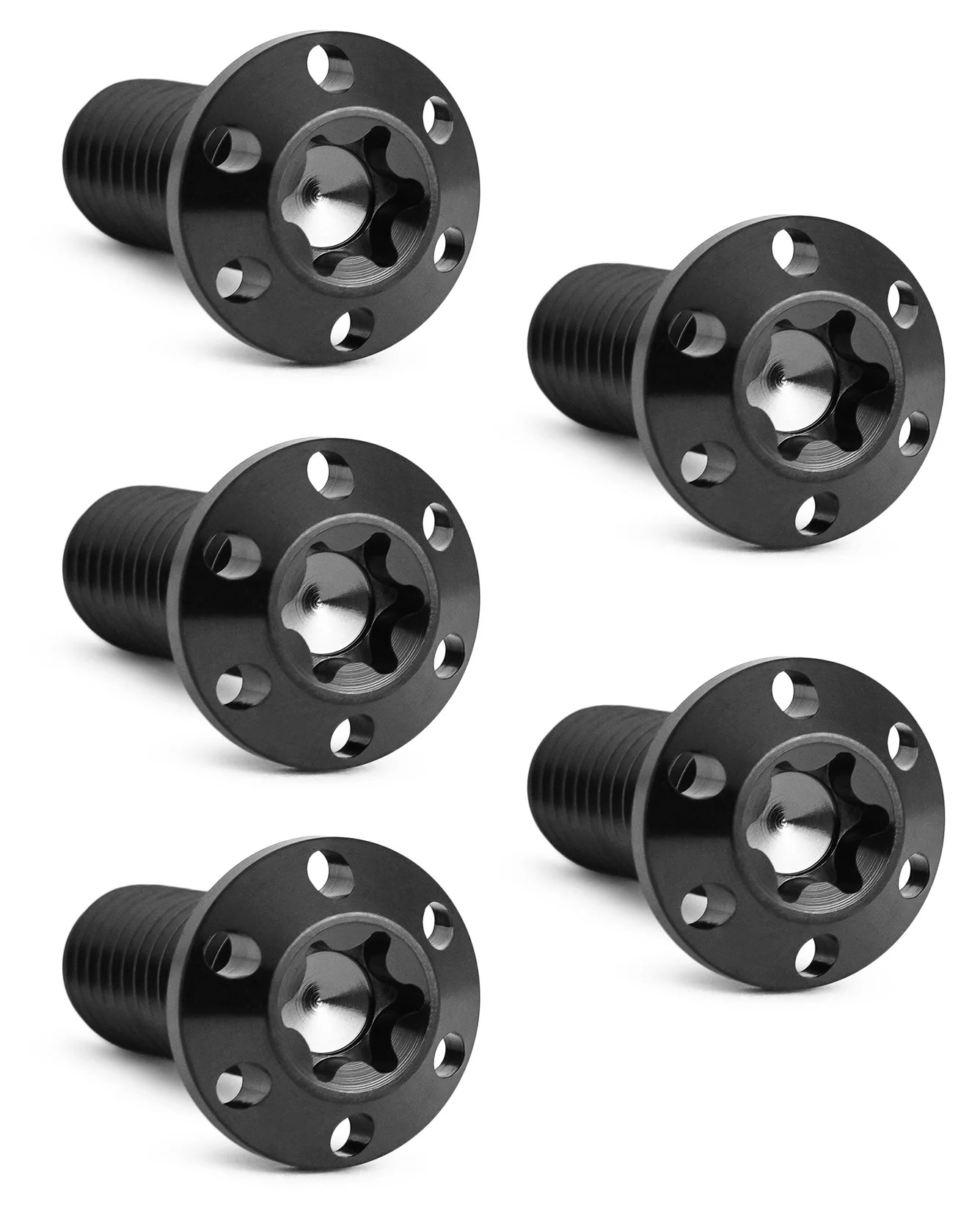 5pcs Front Rotor Bolts For Harley - 5/16-18 X 7/8, High-Carbon