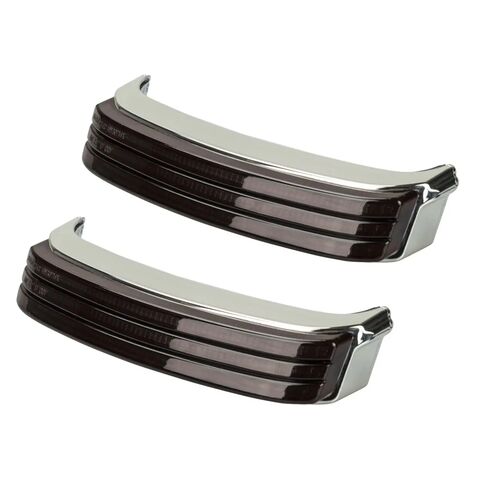 HogWorkz Trilogy LED Saddlebag Lights For Harley Touring 2014-2025