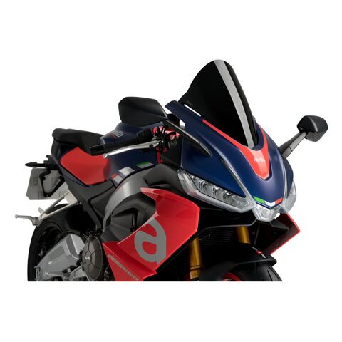 Puig R-Racer Windscreen Aprilia RS 660 2021-2026 Black [Previously Installed]