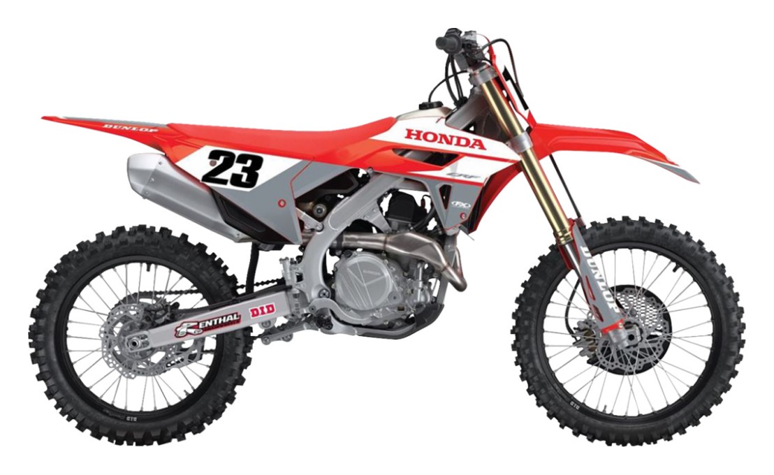 Factory Effex EVO 21 Shroud / Airbox Graphics Kit Honda CRF250R