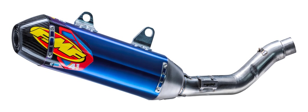 FMFQ4マフラー　FI KLX250用（サイレントボム3付） FMF Factory 4.1 RCT Slip-On Exhaust Kawasaki KX250 / KX250X 2025