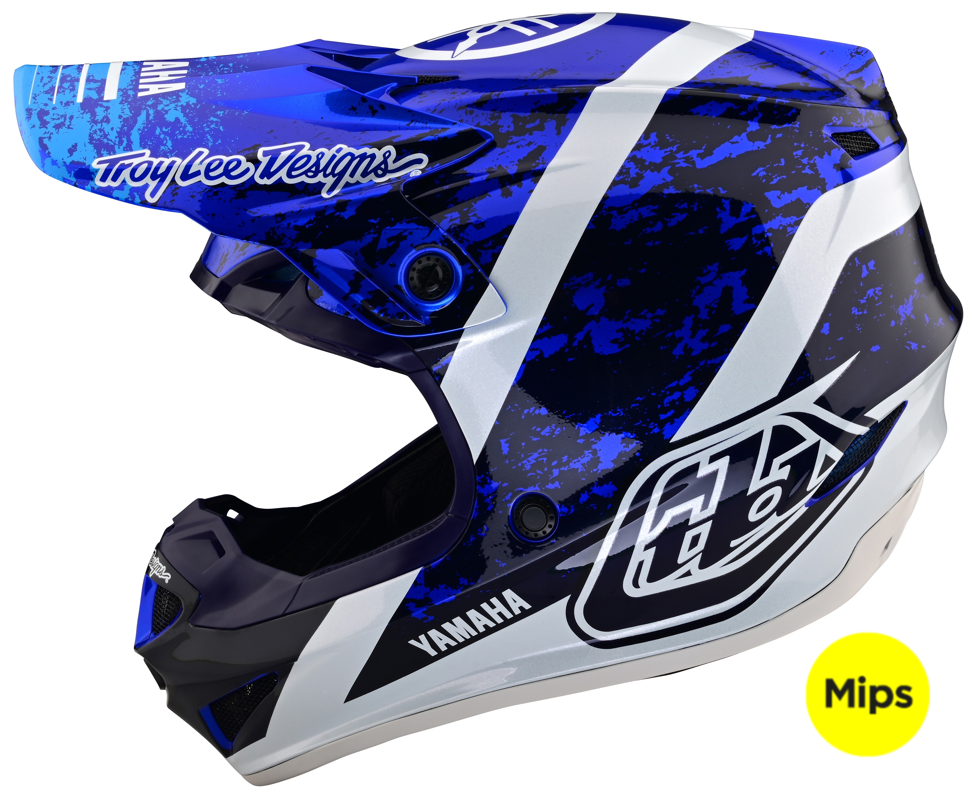 Troy Lee Youth SE4 Polyacrylite Yamaha Helmet - Cycle Gear