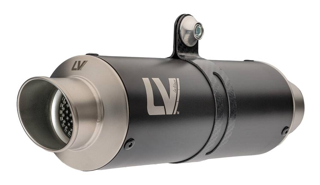 カズプロ LeoVince GP Corsa Slip-On Exhaust Kawasaki Z125 Pro 2017-2026