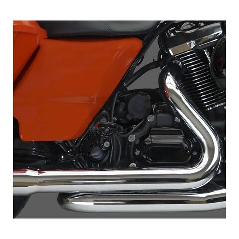 Khrome Werks Aggressor 2 Into 2 Crossover Headers For Harley Touring 2017-2026
