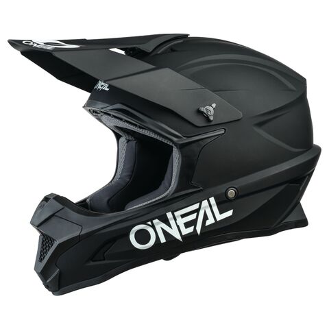 O'Neal Youth 1 Series Helmet - Solid Black / Youth SM [Open Box]