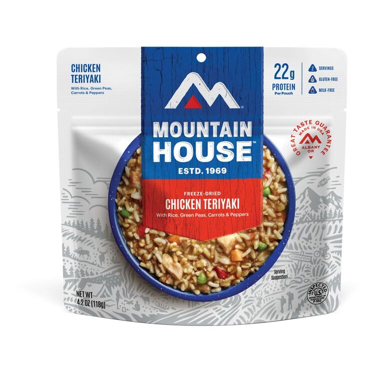 Mountain House Chicken Teriyaki with Rice Pouch