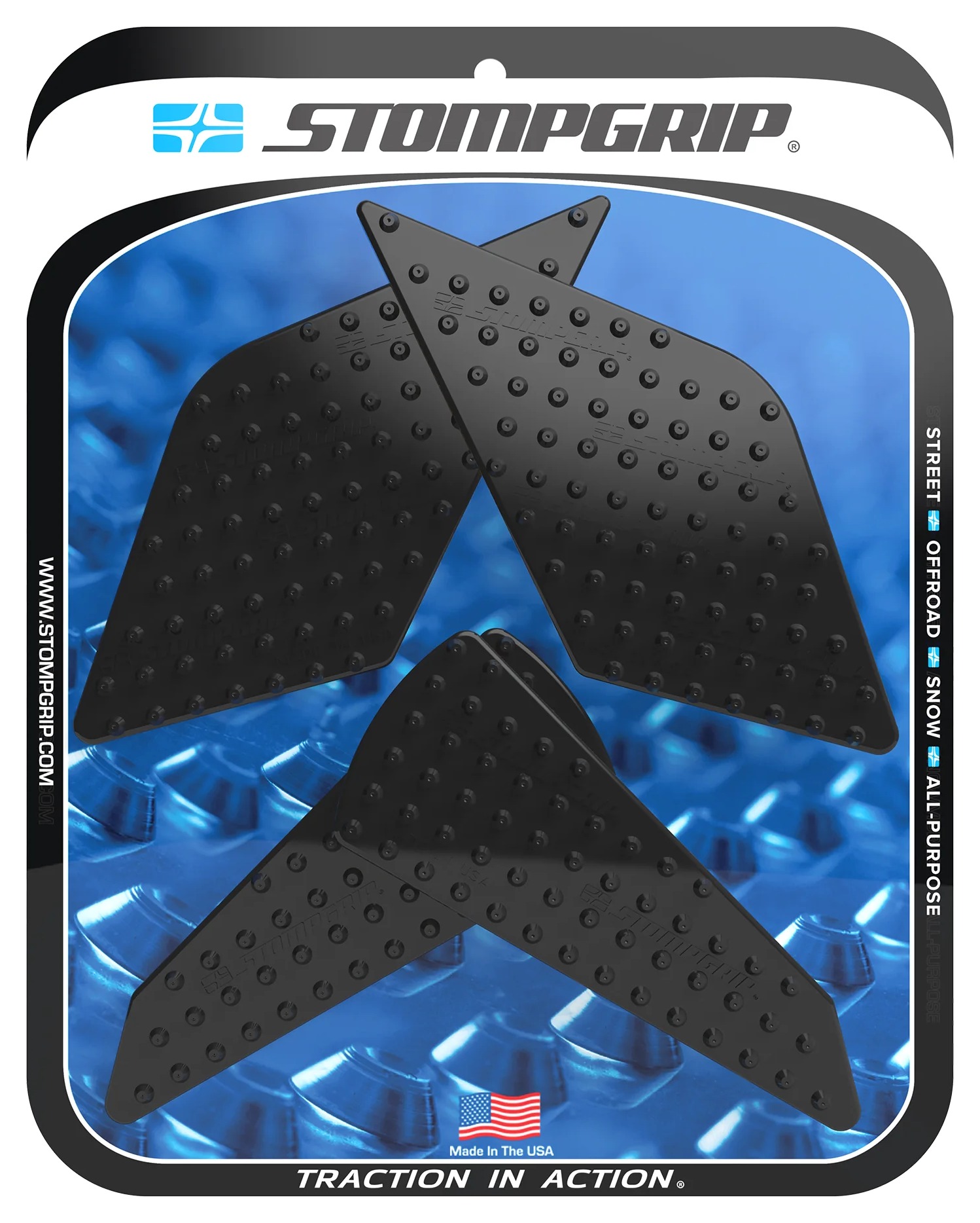 Stompgrip Tank Pad Kawasaki ZX-4R / RR 2023-2025 - Cycle Gear