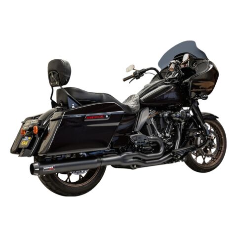 Bassani Road Rage 2-Into-1 49 State Exhaust System For Harley Touring 2017-2025