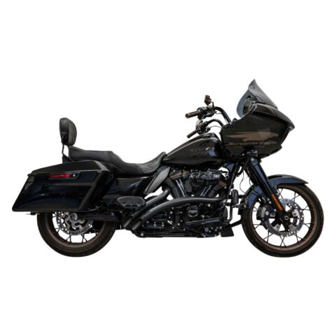 Bassani Sweeper Radial Exhaust System With Heat Shields For Harley Touring 2017-2025