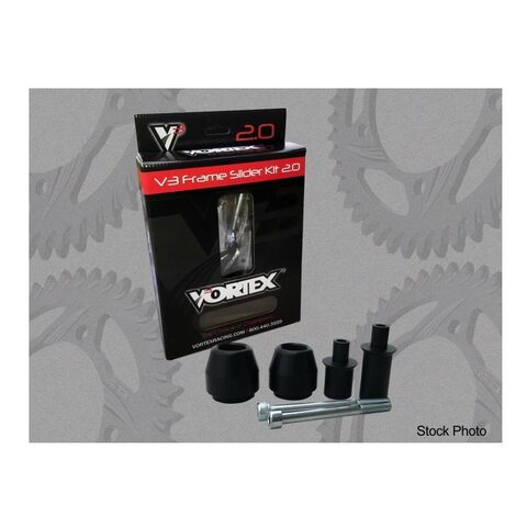 Vortex V3 2.0 Frame Sliders Kawasaki ZX14R 2012-2025 Black [Previously Installed]