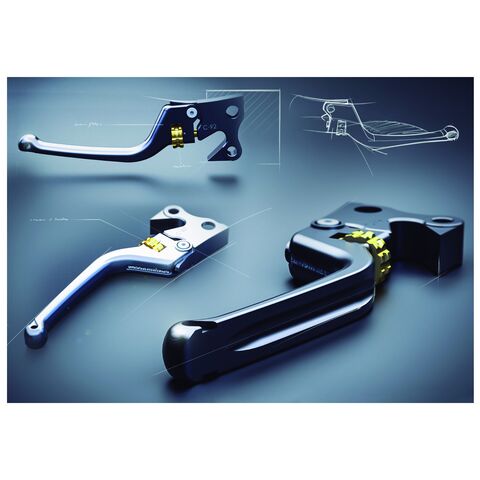 Puig Heritage Clutch Lever Black [Incomplete]