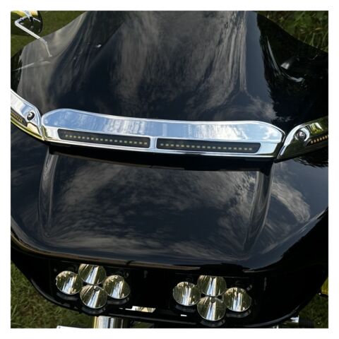 Custom Dynamics LED Windshield Trim For Harley Road Glide 2015-2025