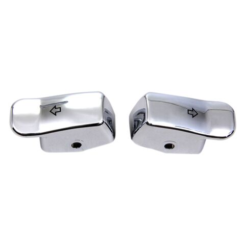 Drag Specialties Turn Signal Switch Extension Caps For Harley 2012-2022