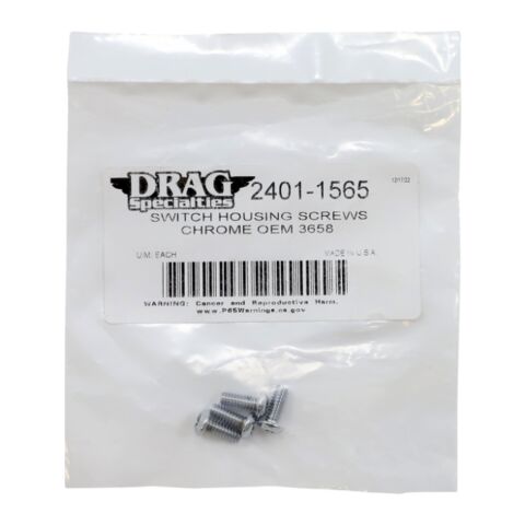 Drag Specialties Switch Housing Screw Kit