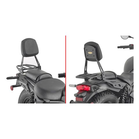 Givi TS4134C Sissy Bar Back Rest Kawasaki Eliminator / SE 2024-2025