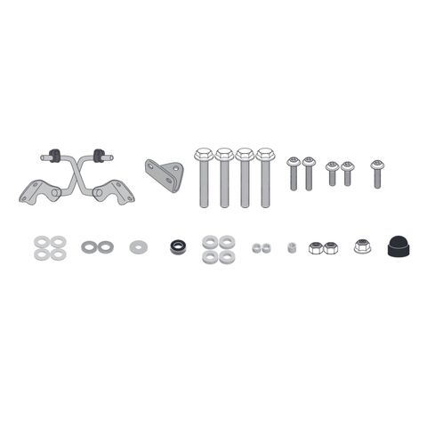 Givi AC4134A Windshield Fit Kit Kawasaki Eliminator 2024-2026