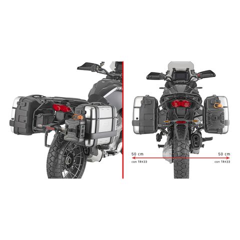 Givi PLO8208MK Monokey Side Case Racks Moto Guzzi Stelvio 2024-2025