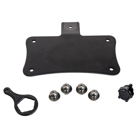 Hofmann Designs Quick Detach Laydown License Plate Kit For Harley