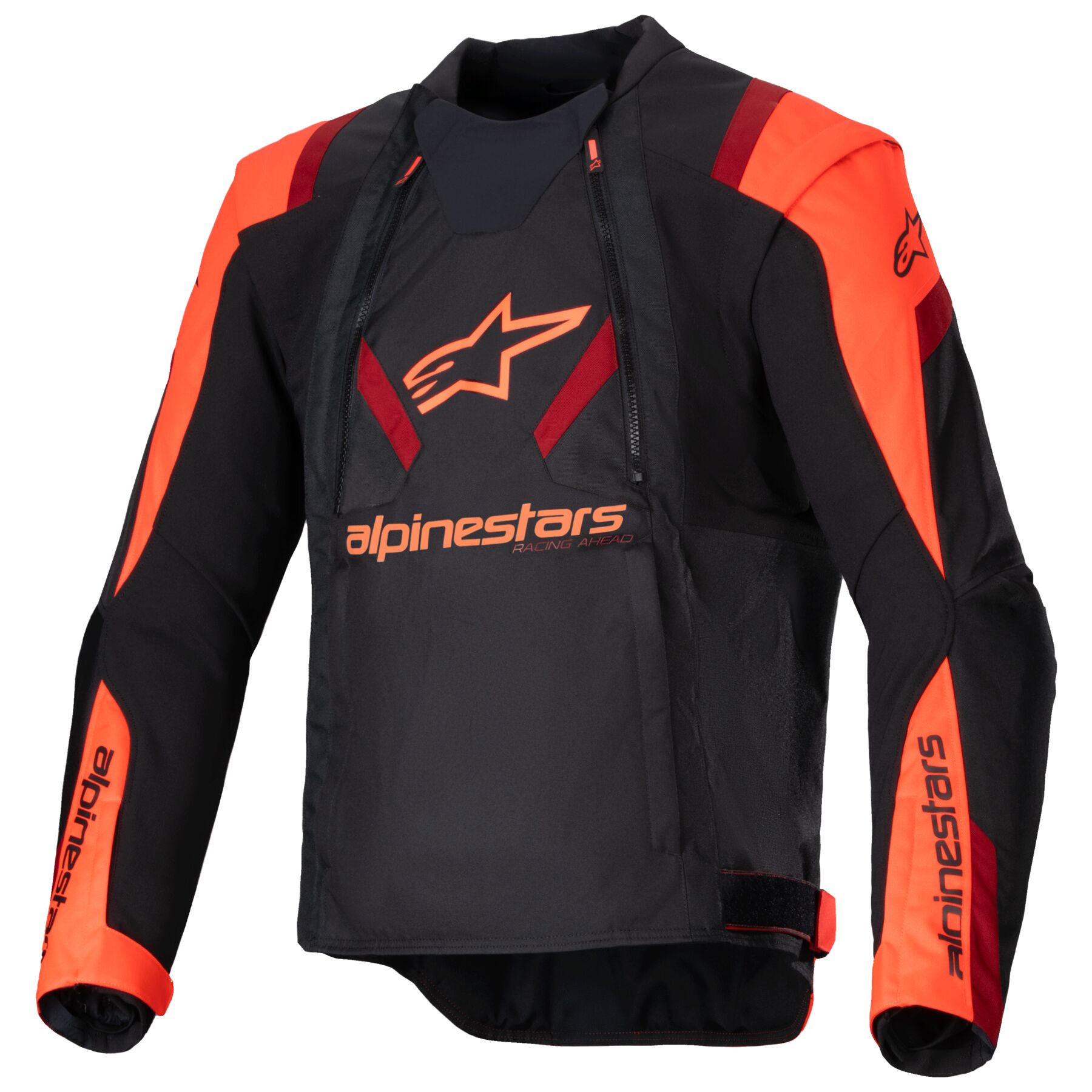 マスカット様Alpinestars ブラック/オレンジ USA38EU48 Alpinestars T-Stunt Air Jacket - Cycle Gear