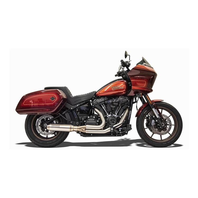 バッサーニ(Bassani) Natural Road Rage Ⅲ Bassani Road Rage III Stainless 2-Into-1 Short Exhaust For