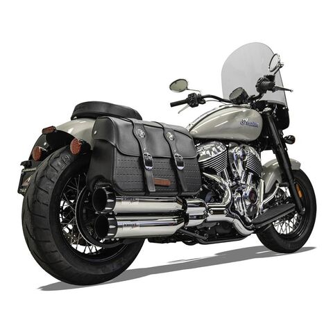 Bassani 4" Slip-On Mufflers For Indian Chief 2022-2026