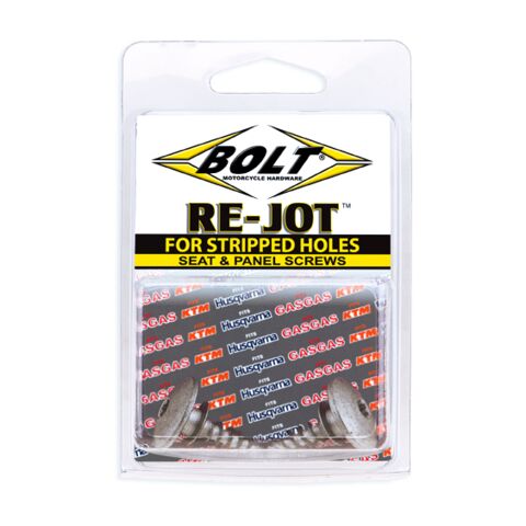 Bolt Hardware Euro Re-Jot Seat And Panel Screws