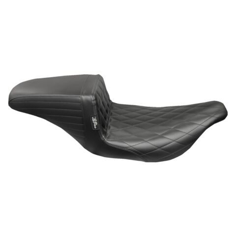 Le Pera Kickflip Diamond Stitch Seat For Harley Touring 2002-2007