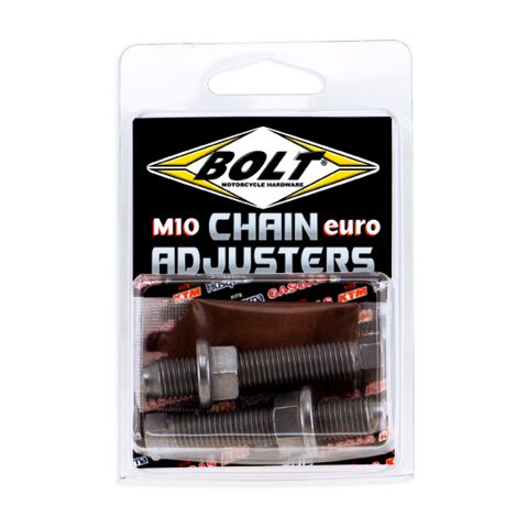 Bolt Hardware Euro Style M10 Chain Adjusters For Gas Gas / KTM / Husqvarna