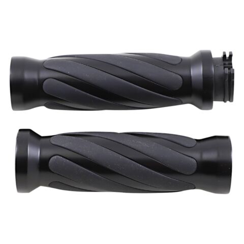 Drag Specialties Twisted Grips For Harley With Dual Cable Throttle