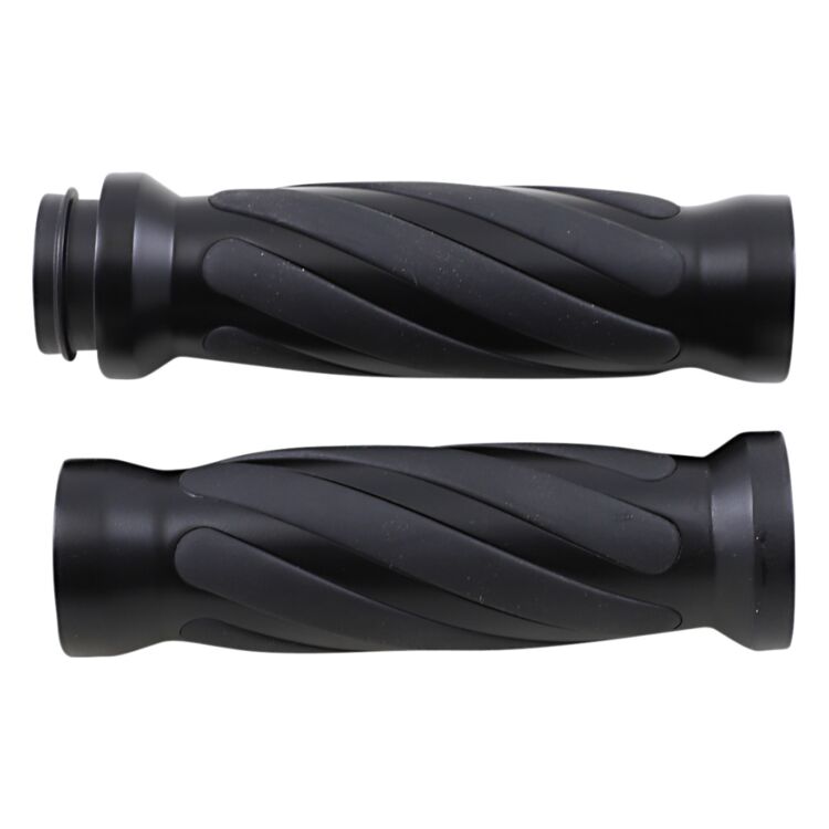 Drag Specialties Twisted Grips For Harley With Throttle by Wire