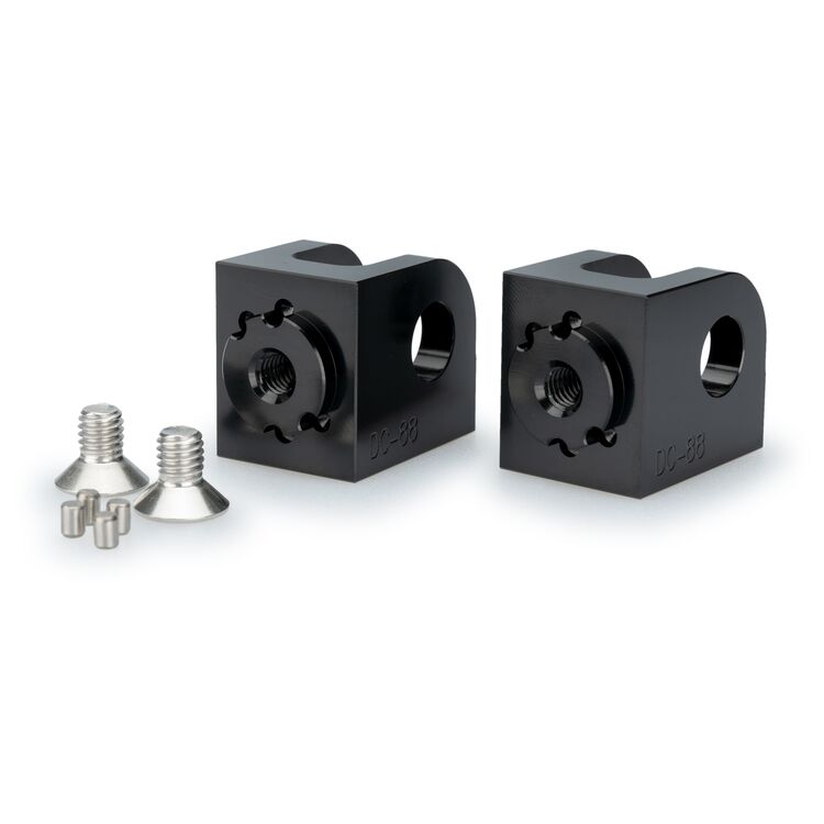 Puig Adjustable Passenger Footpeg Mounts CFMOTO 300NK / 450NK / 800NK 2023-2025