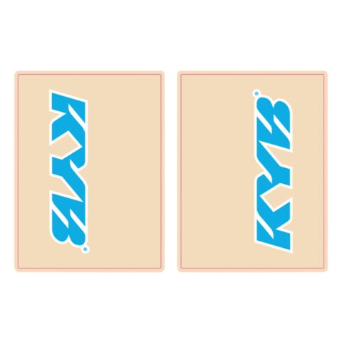 FLU Designs Upper Fork Decals