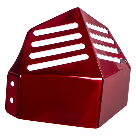 Santoro Fabworx Hockey Mask Skid Plate For Harley