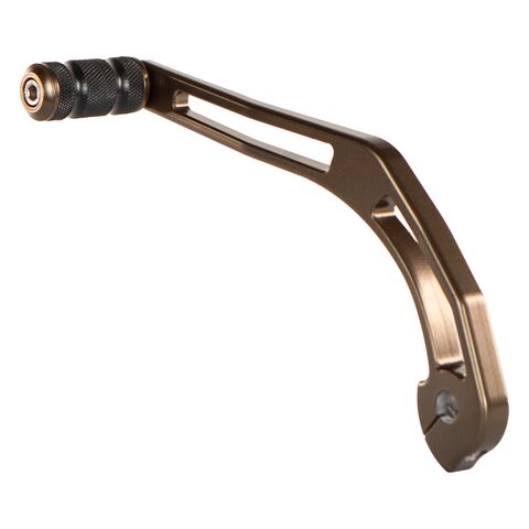 Santoro Fabworx Once Bitten Twice Tight Shift Arm For Harley Softail 2018-2026